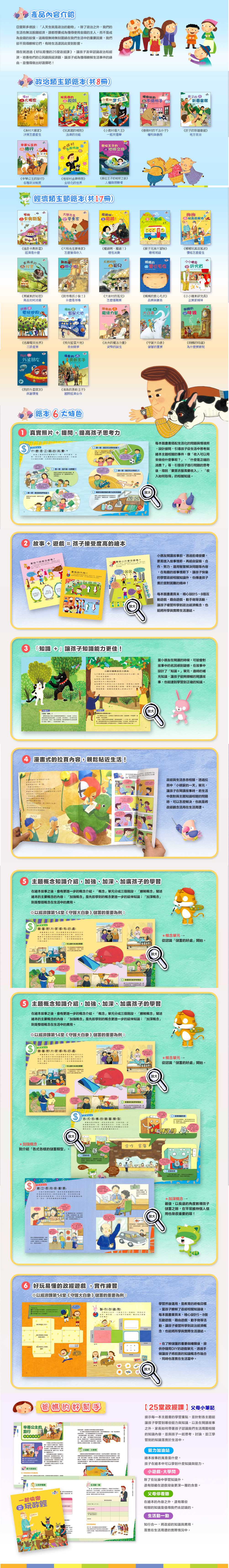 好玩易懂的25堂政經課程-產品內容介紹